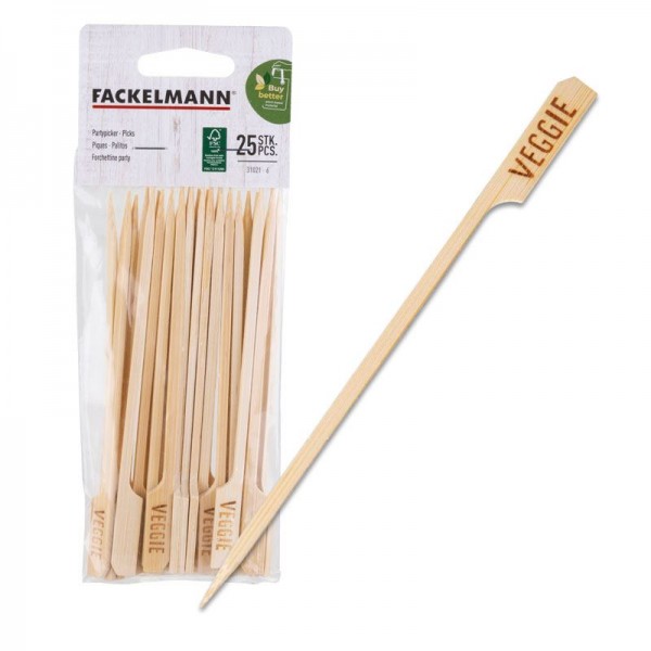 FACKELMANN Holzspieße / VE = 4 Sets