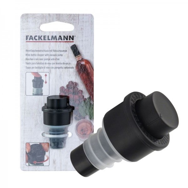 FACKELMANN Wein-Vakuumverschluss s / VE = 4 Stück