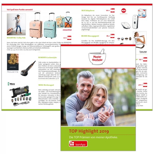 Zusatzflyer TOP Highlight A5 / 50 Stück